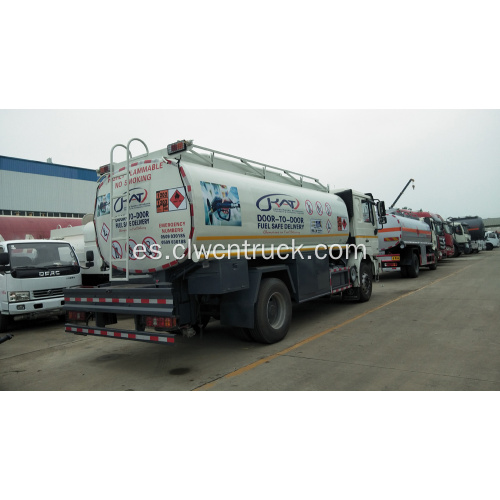 Exportación a Sudamérica camiones de transporte de combustible SHACMAN